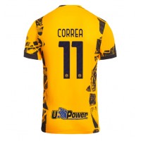 Camiseta Inter Milan Joaquin Correa #11 Tercera Equipación Replica 2024-25 mangas cortas